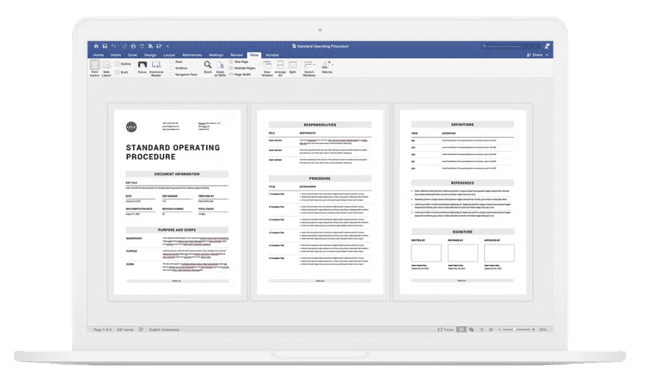 writing an SOP document